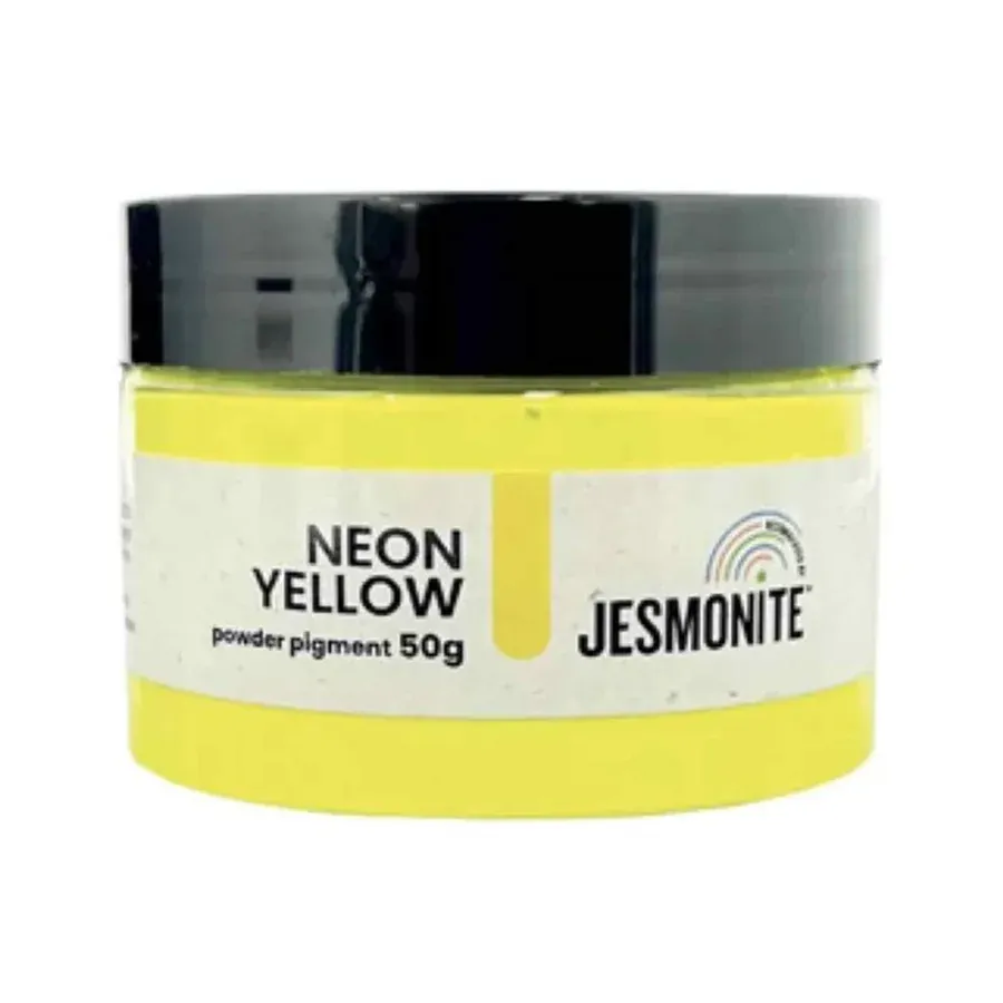 Pigment poudre fluo jaune 50 g