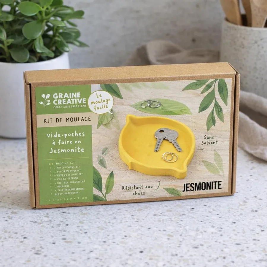 Kit Jesmonite vide poches citron, vignette 2