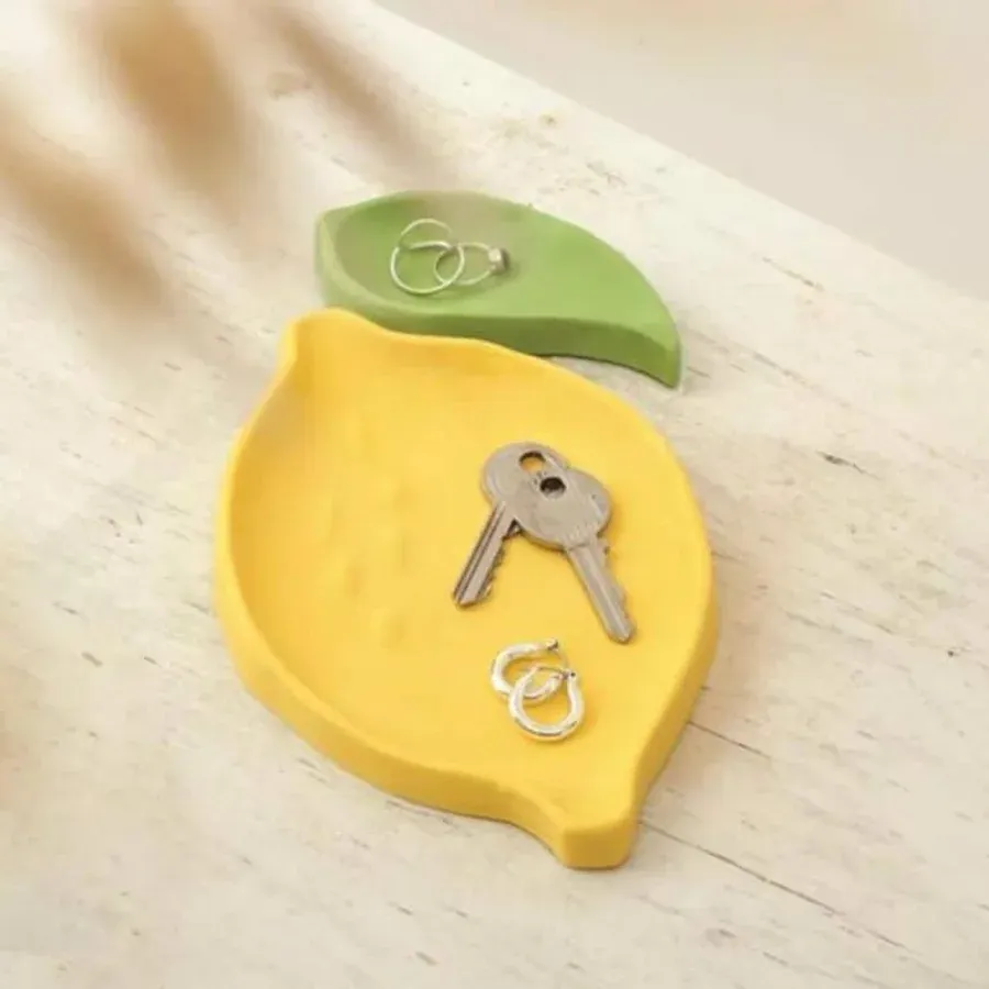 Kit Jesmonite vide poches citron, vignette 3